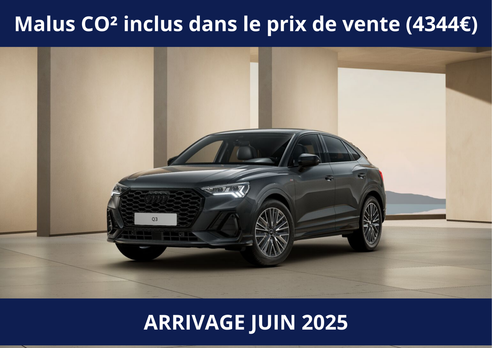 Q3 Sportback 35 TDI 150 ch S tronic 7