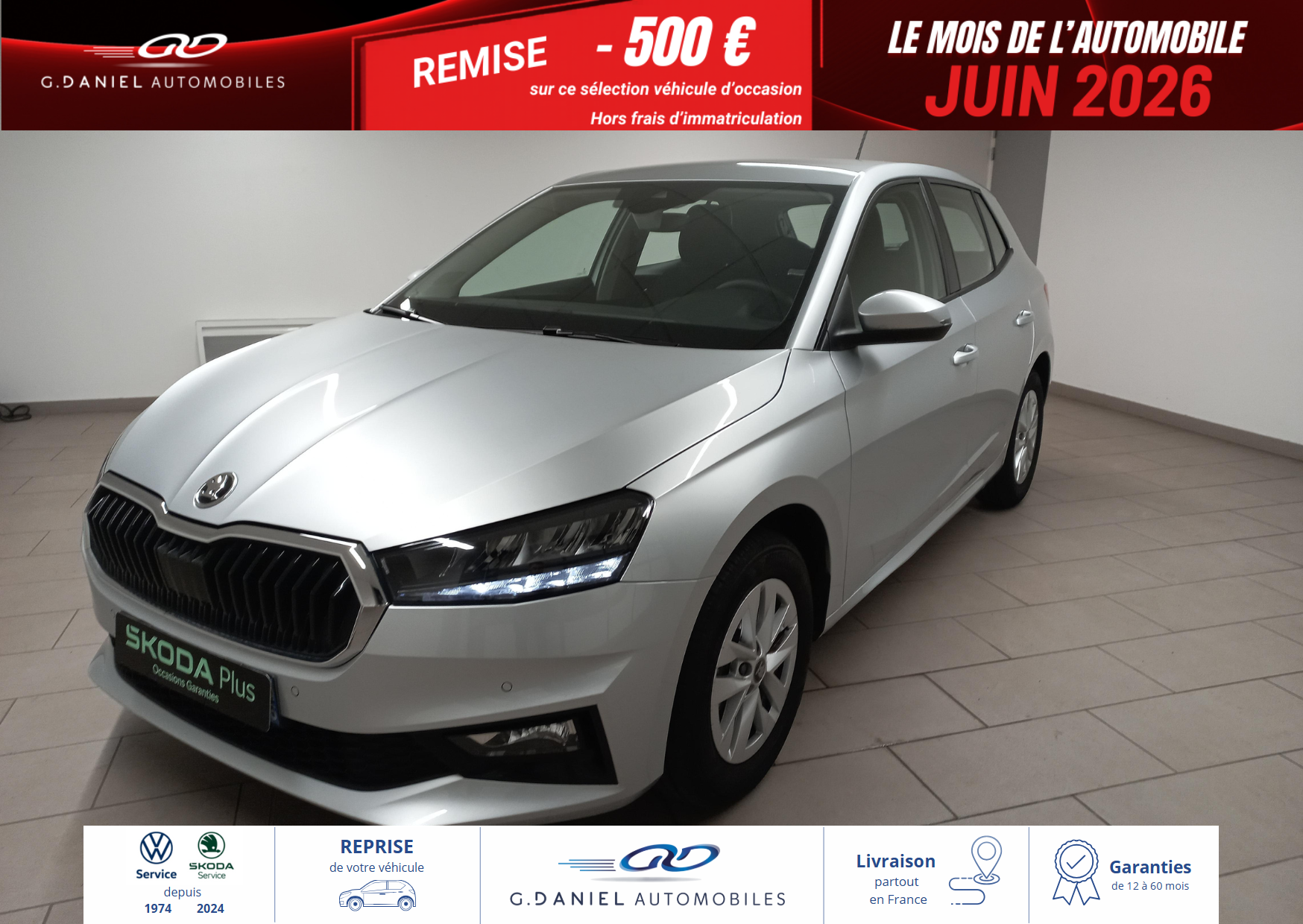 Fabia 1.0 TSI 95 ch EVO 2 BVM5