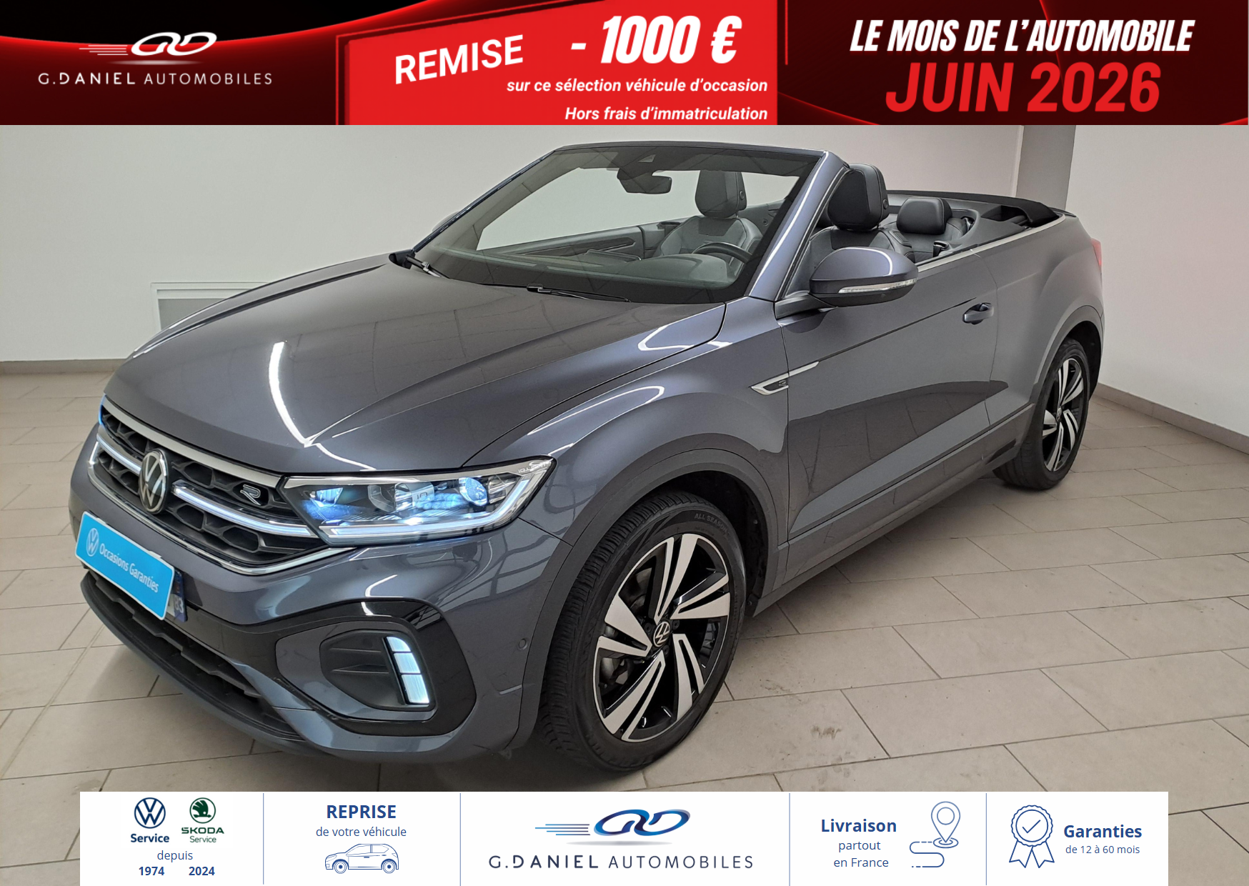 T-Roc Cabriolet 1.5 TSI EVO 150 Start/Stop DSG7