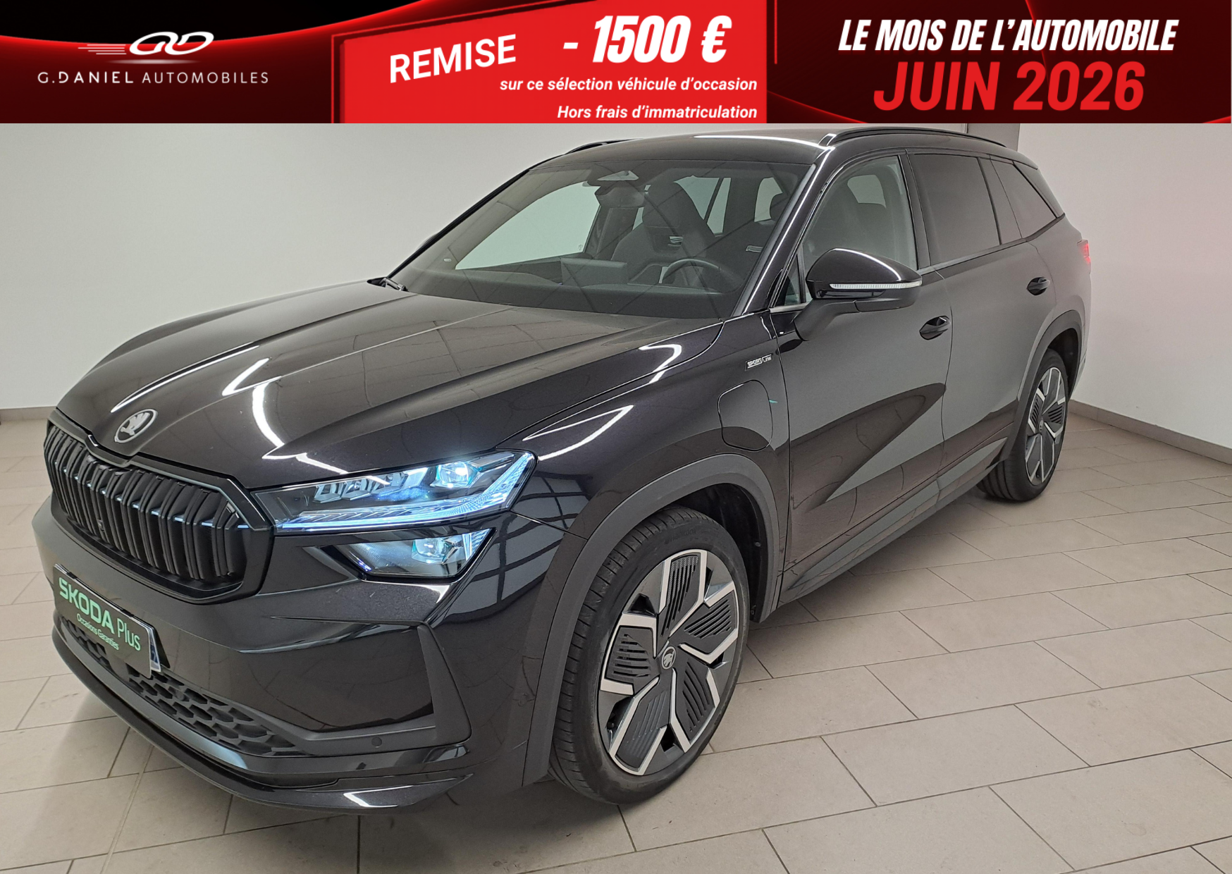 Kodiaq 1.5 TSI 204 ch PHEV DSG6 5pl